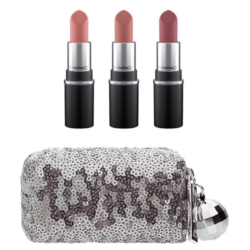 NWT - MAC Snowball Mini Lipstick Kit - Cool